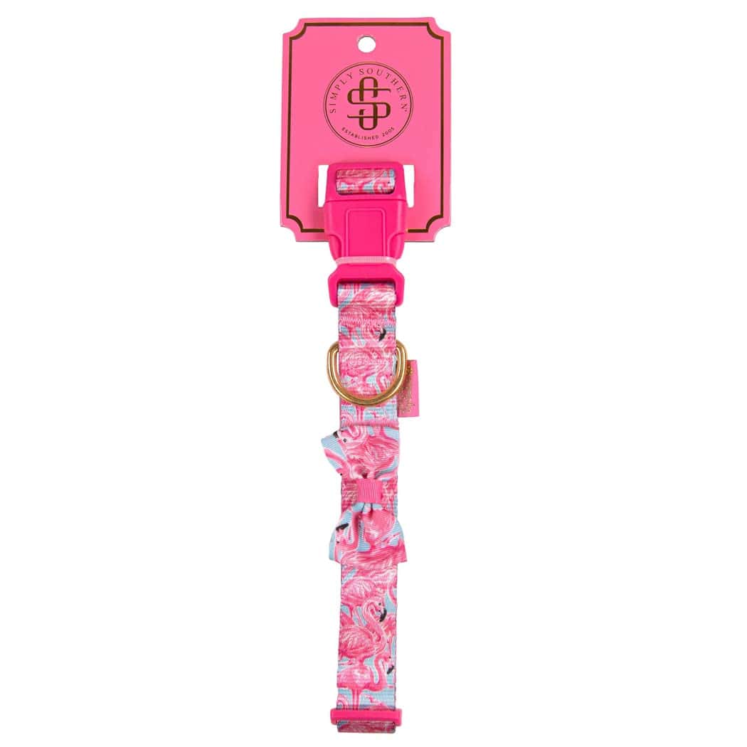 Collar para Mascotas Simply Southern (Flamenco, Grande)