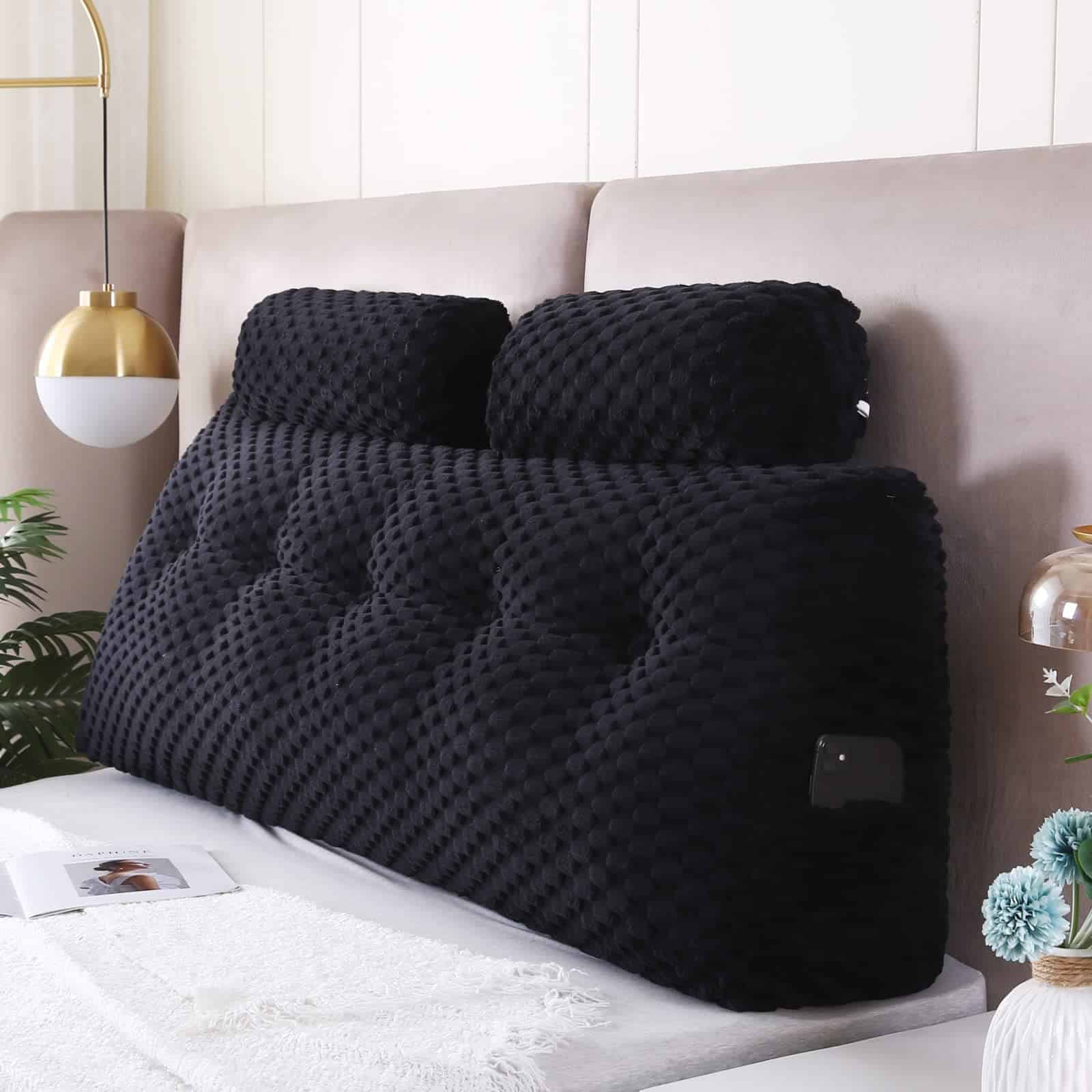 Almohadas de cabecera con forma de cuña Gpround + 2