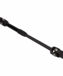 Eje de dirección asistida, 505 mm Largo Negro Acero