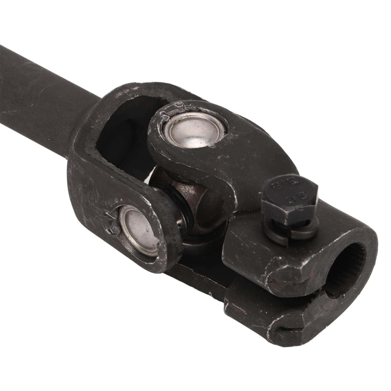 Eje de dirección asistida, 505 mm Largo Negro Acero - Imagen 10