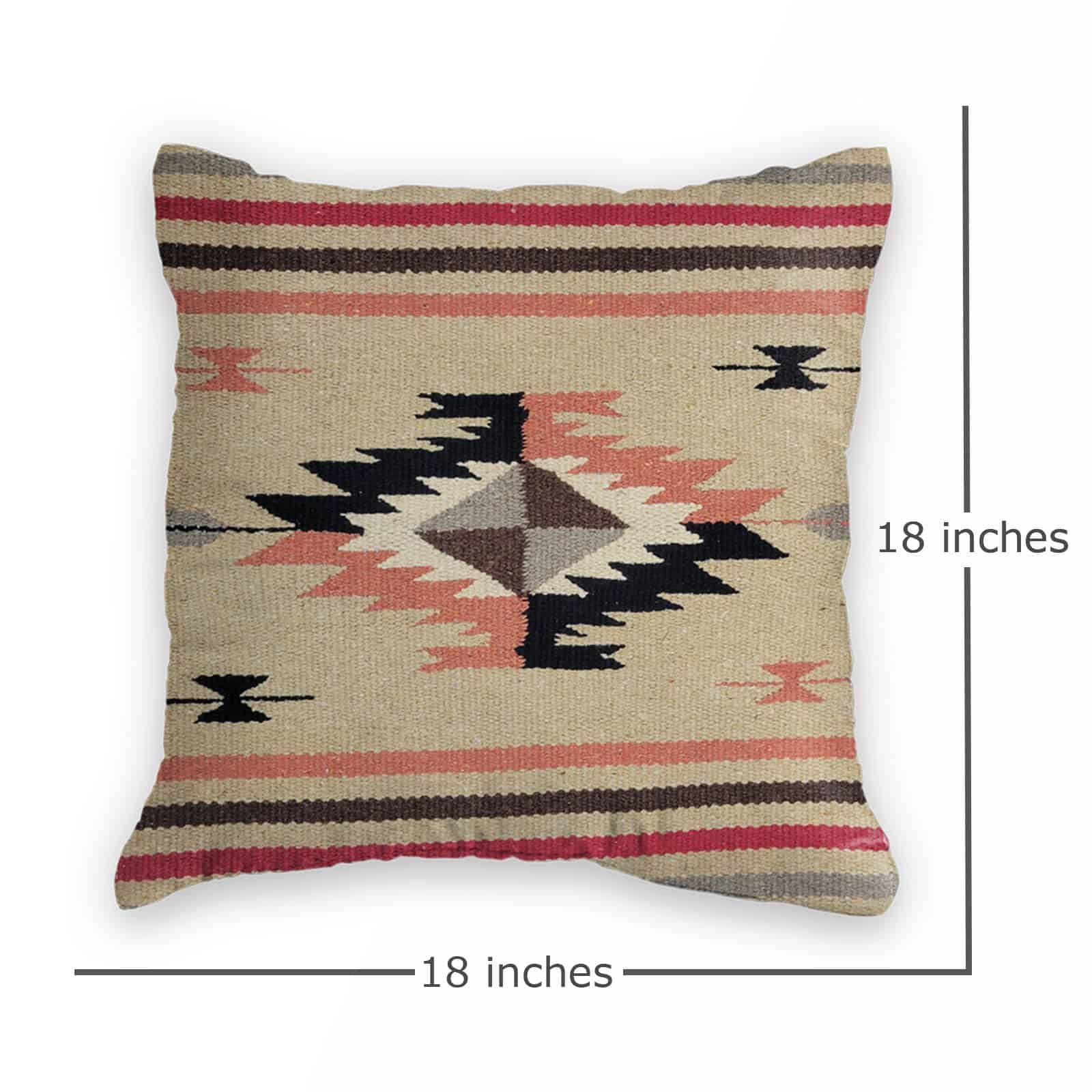 Funda de Cojín Tejida al Estilo del Sudoeste - Diseño - Imagen 4