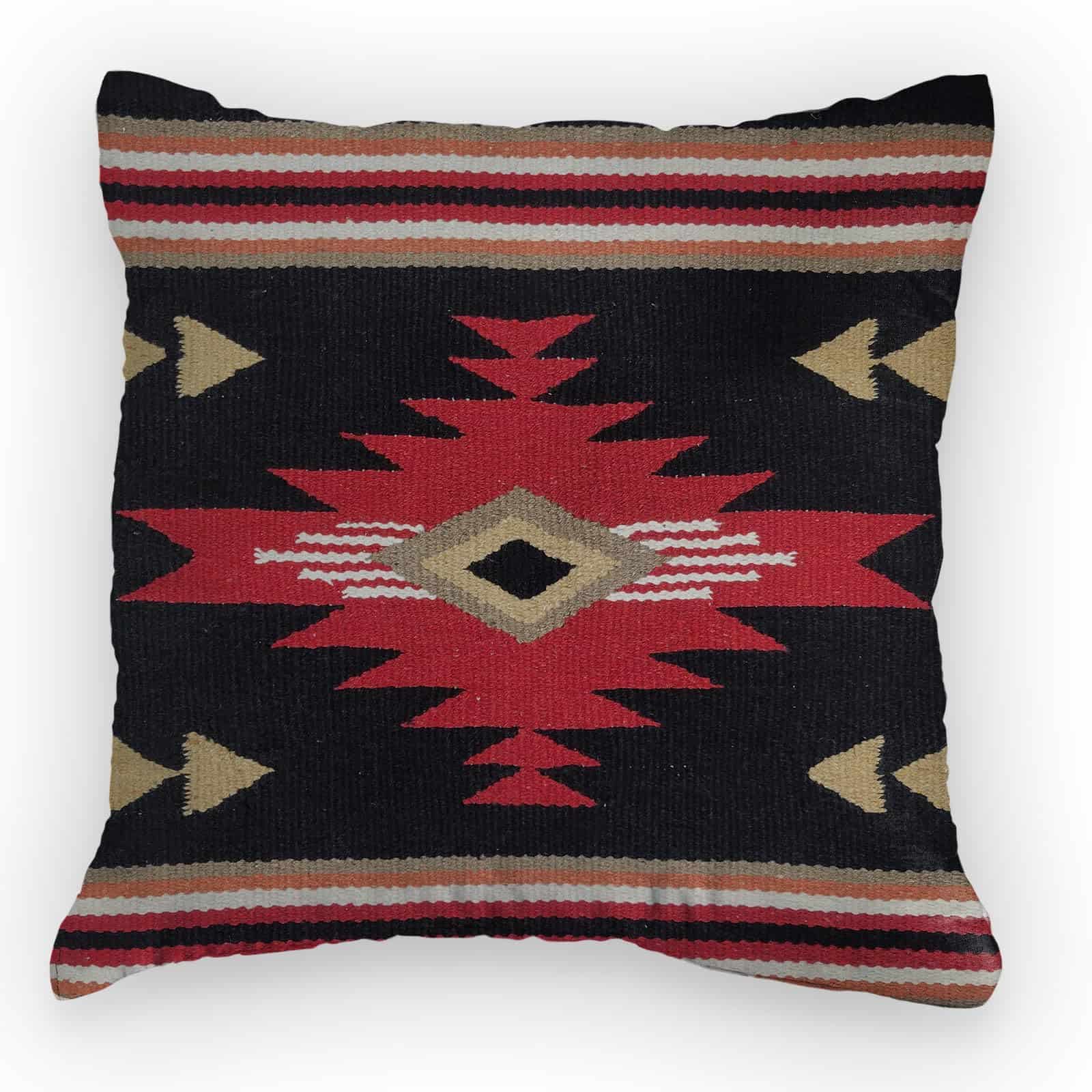 Funda de Almohada Tejida del Suroeste - Estilo Decorativo