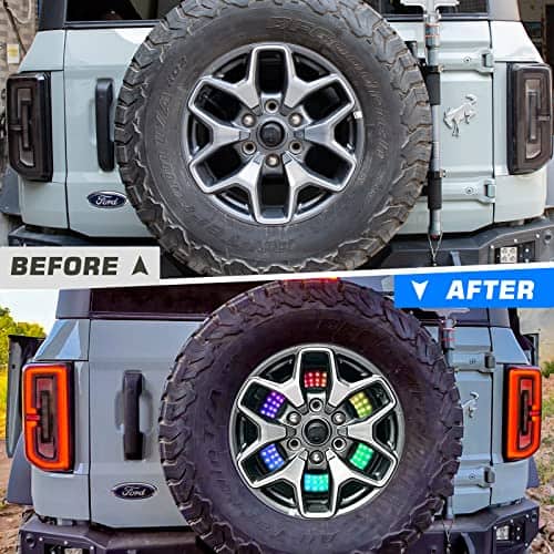 para Ford Bronco 2021-2023 Luz de freno LED de repuesto - Imagen 7