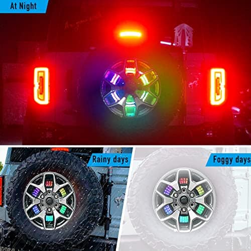 para Ford Bronco 2021-2023 Luz de freno LED de repuesto - Imagen 3