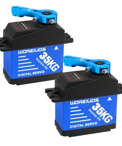WOAEIUOS 2PCS 35KG Servo Digital RC, Servo de Metal de Alta