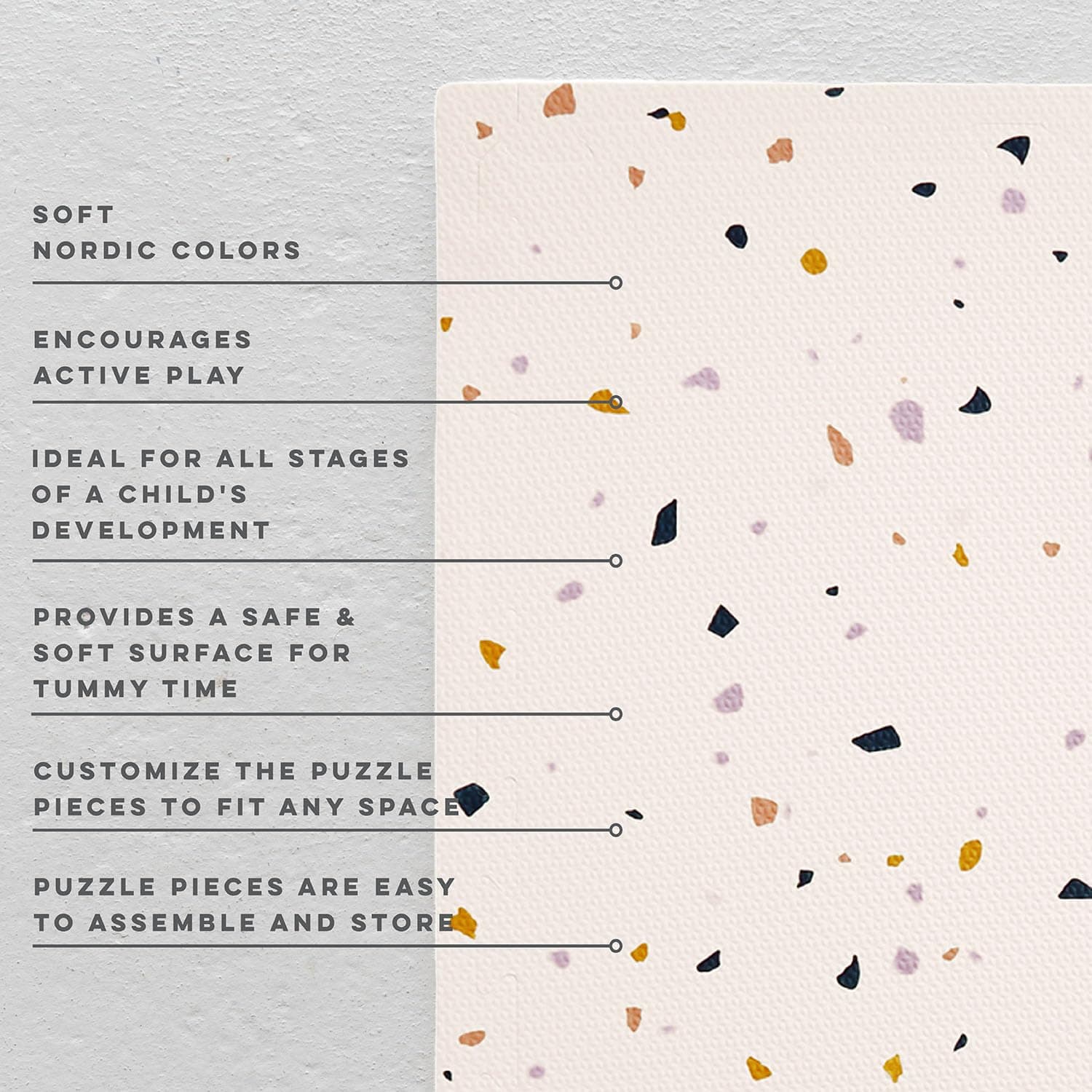 Tapete de Juego para Niños 3 Sprouts - Baldosas de Espuma - Imagen 6