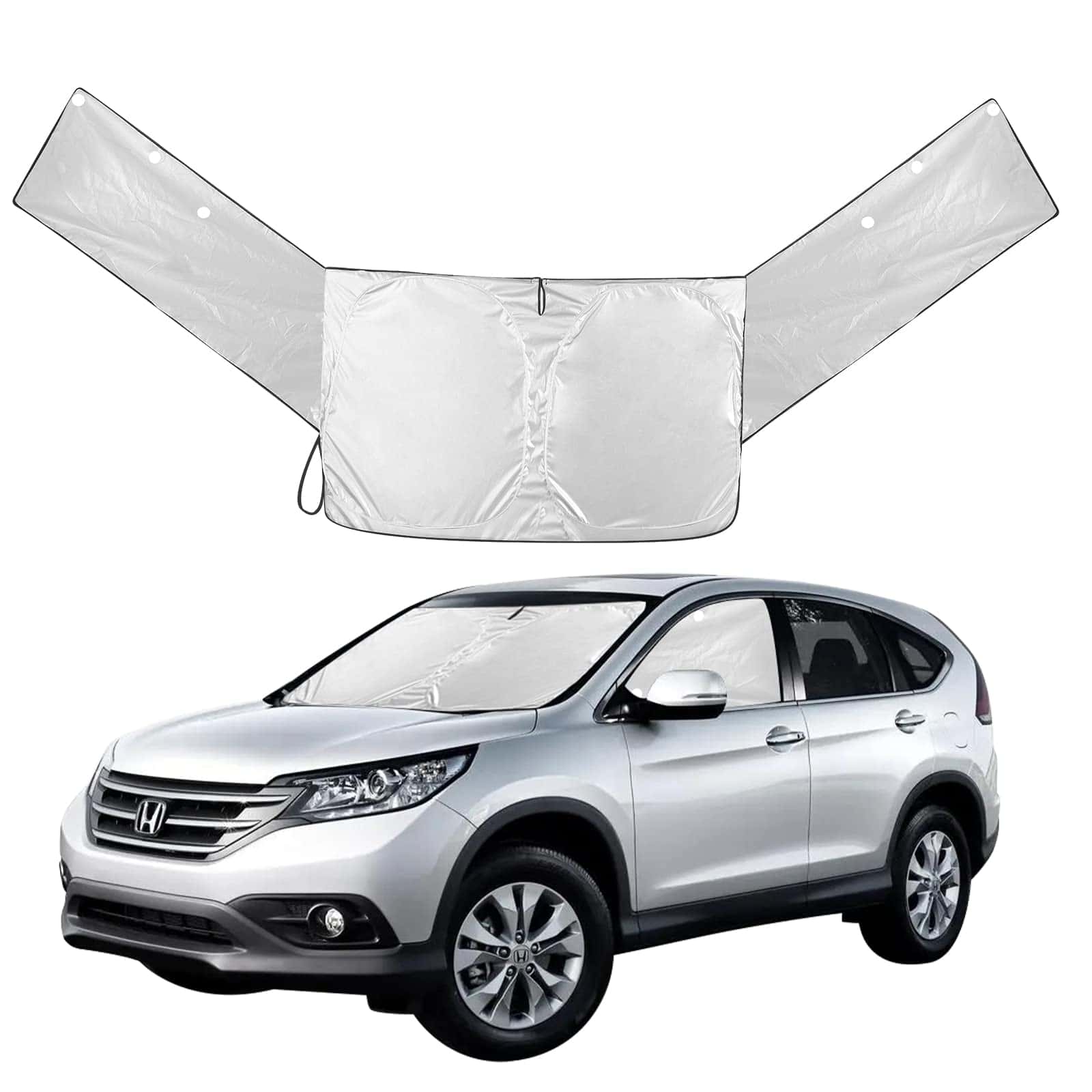 GROTYAN Protector Solar para Parabrisas de Coche para CR-V,