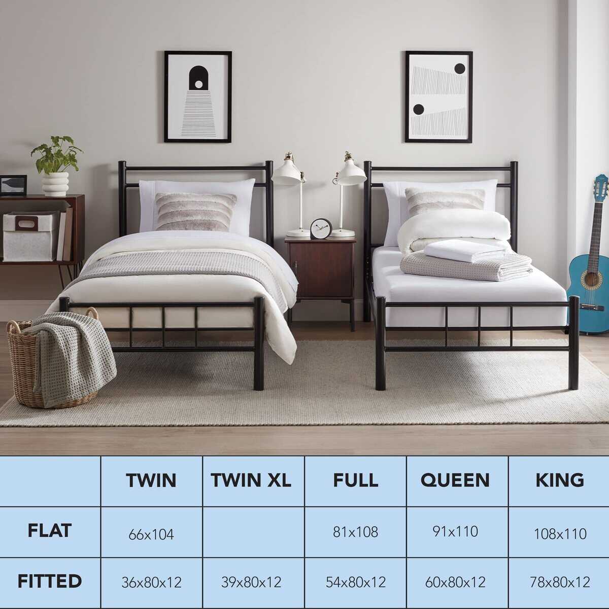 Arkwright Bulk Twin Fitted Sheets - Pack de 6 - Sábana - Imagen 8