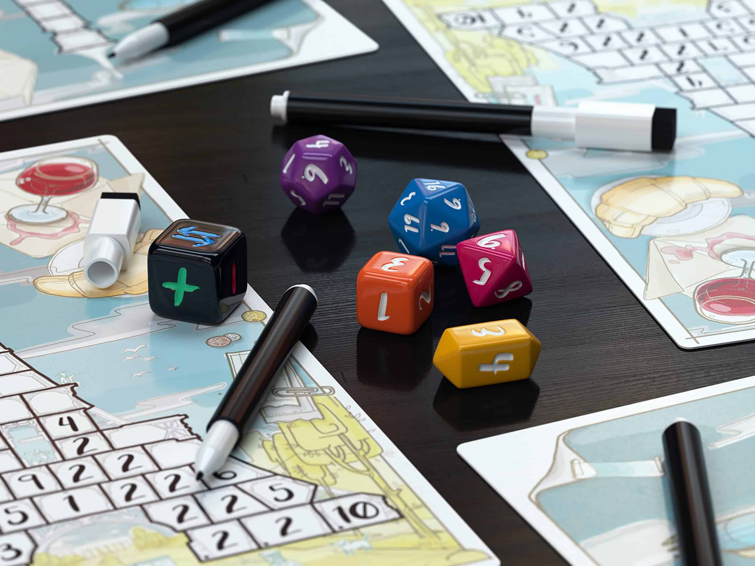 Roll to The Top - Journeys Base Game - Juego de Mesa de - Imagen 7