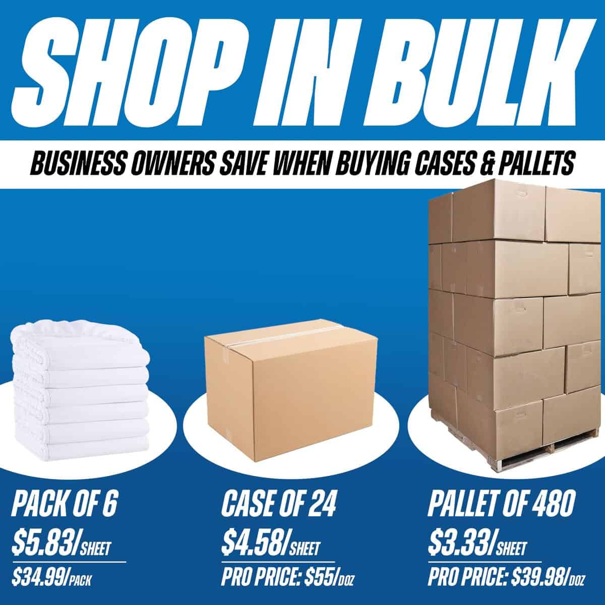 Arkwright Bulk Twin Fitted Sheets - Pack de 6 - Sábana - Imagen 3