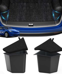 oEdRo 2020 2021 Tesla Model Y Bandejas de Almacenamiento de