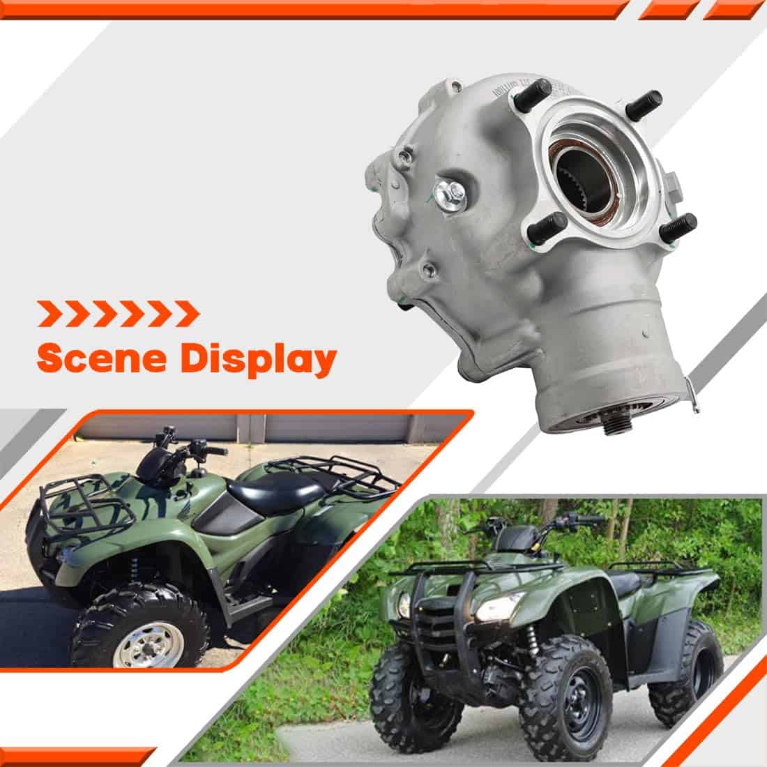 Ensamblaje del diferencial de engranaje final trasero - Imagen 4