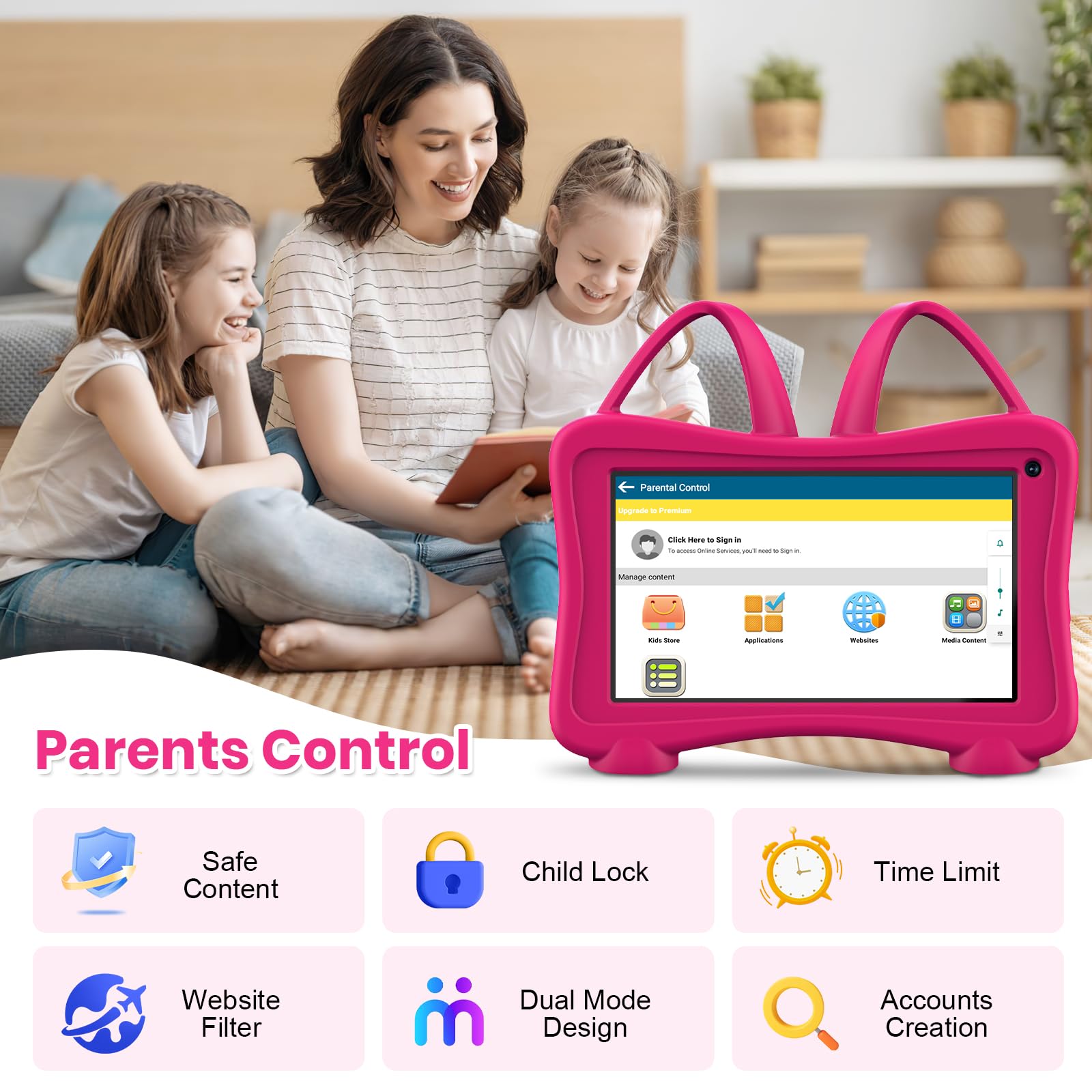 Tablet para niños de 7 pulgadas, Tablet para niños - Imagen 4