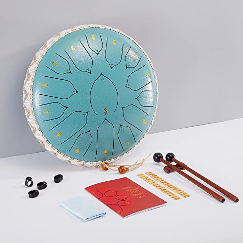 Drum de Lengua de Acero ZXZYHFTY, 13 Pulgadas 15 Notas - Imagen 4