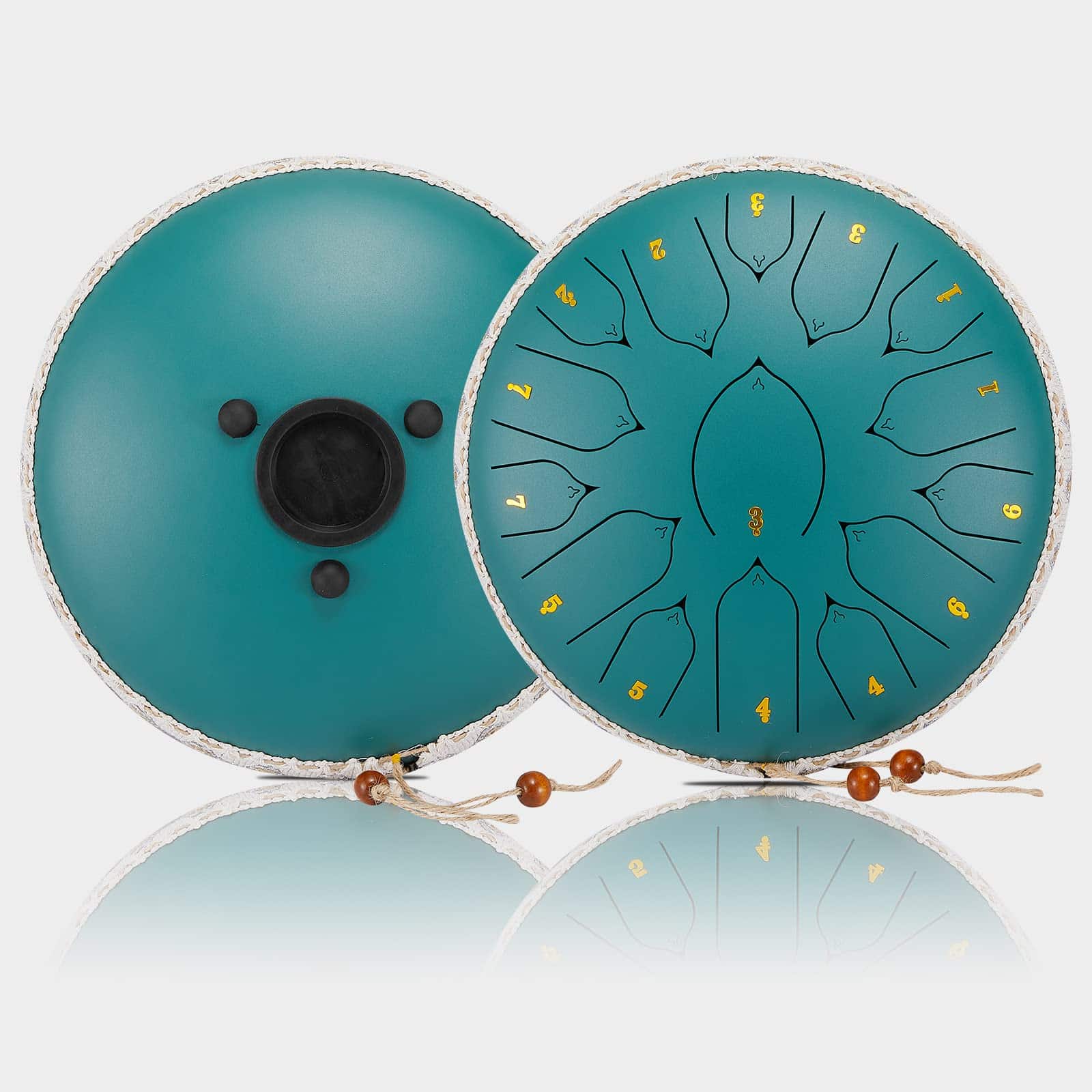 Tambores de Lengua de Acero ZXZYHFTY, 13 Pulgadas 15 Notas - Imagen 5