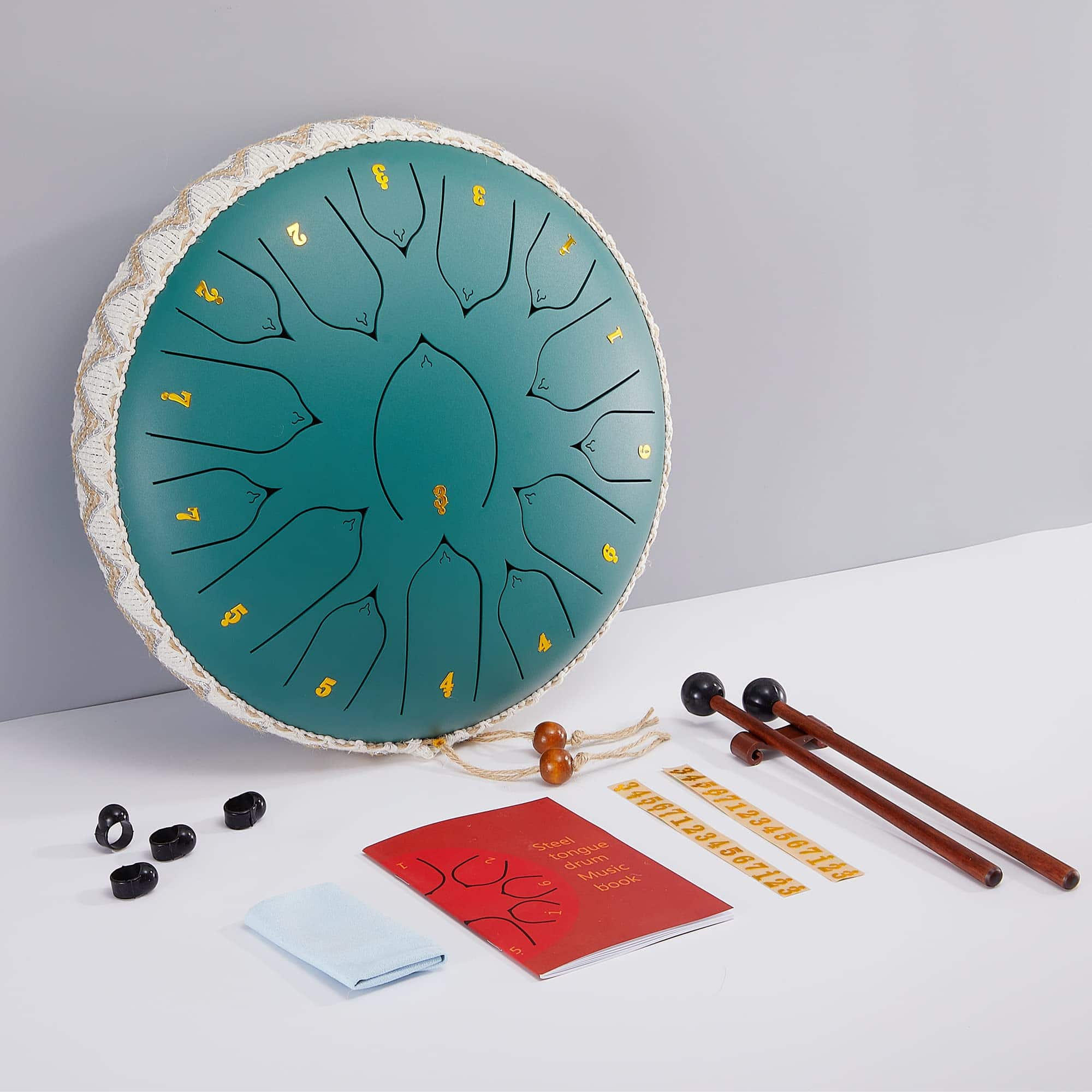 Tambores de Lengua de Acero ZXZYHFTY, 13 Pulgadas 15 Notas - Imagen 4