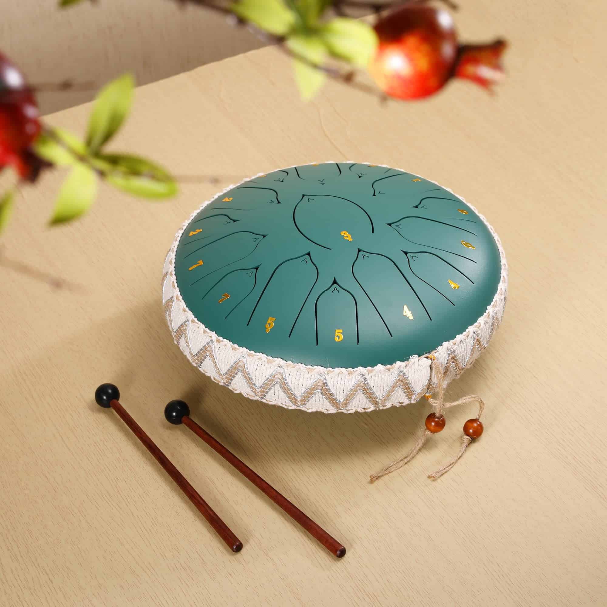 Tambores de Lengua de Acero ZXZYHFTY, 13 Pulgadas 15 Notas - Imagen 3