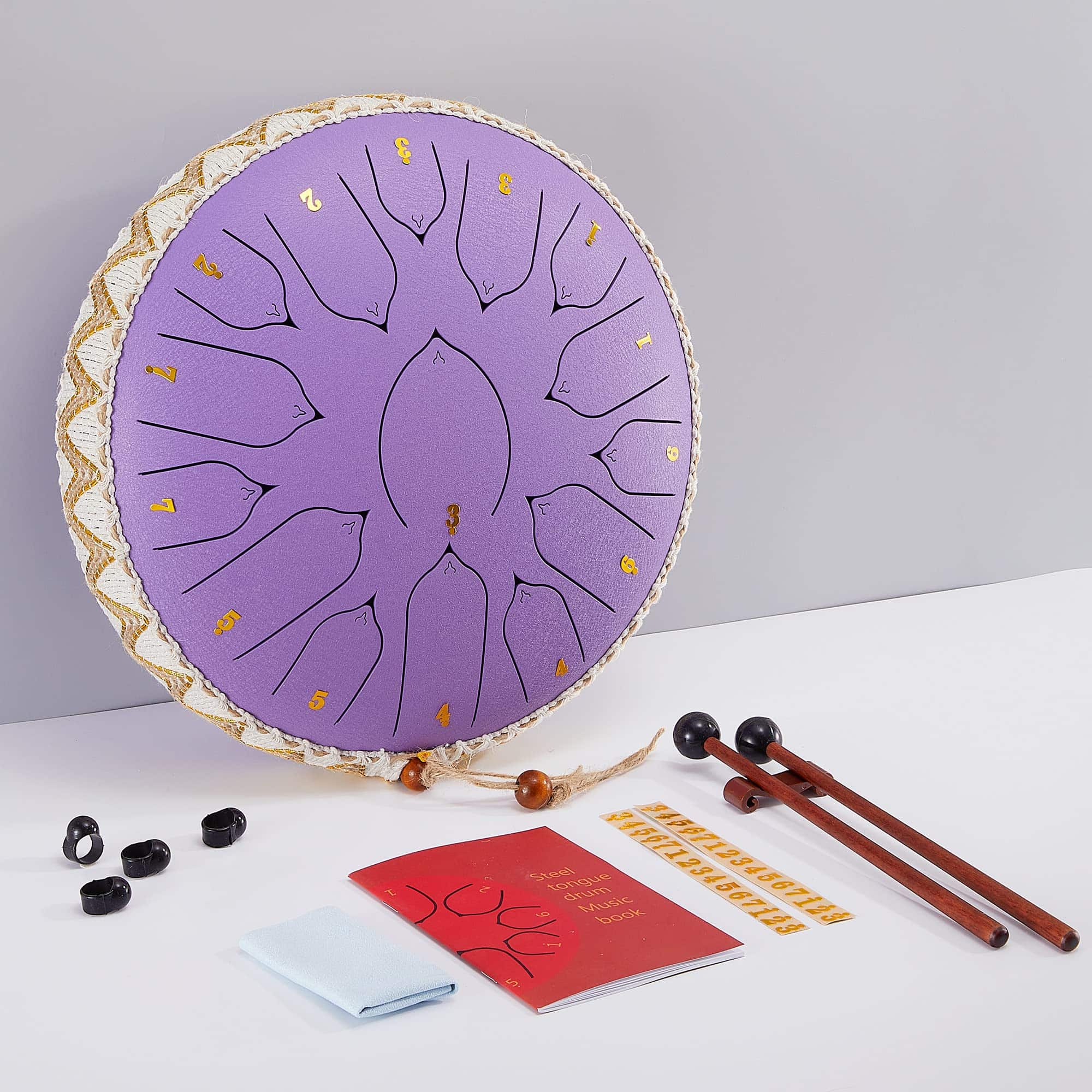 Batería de Lengua de Acero ZXZYHFTY, 13 Pulgadas 15 Notas - Imagen 4