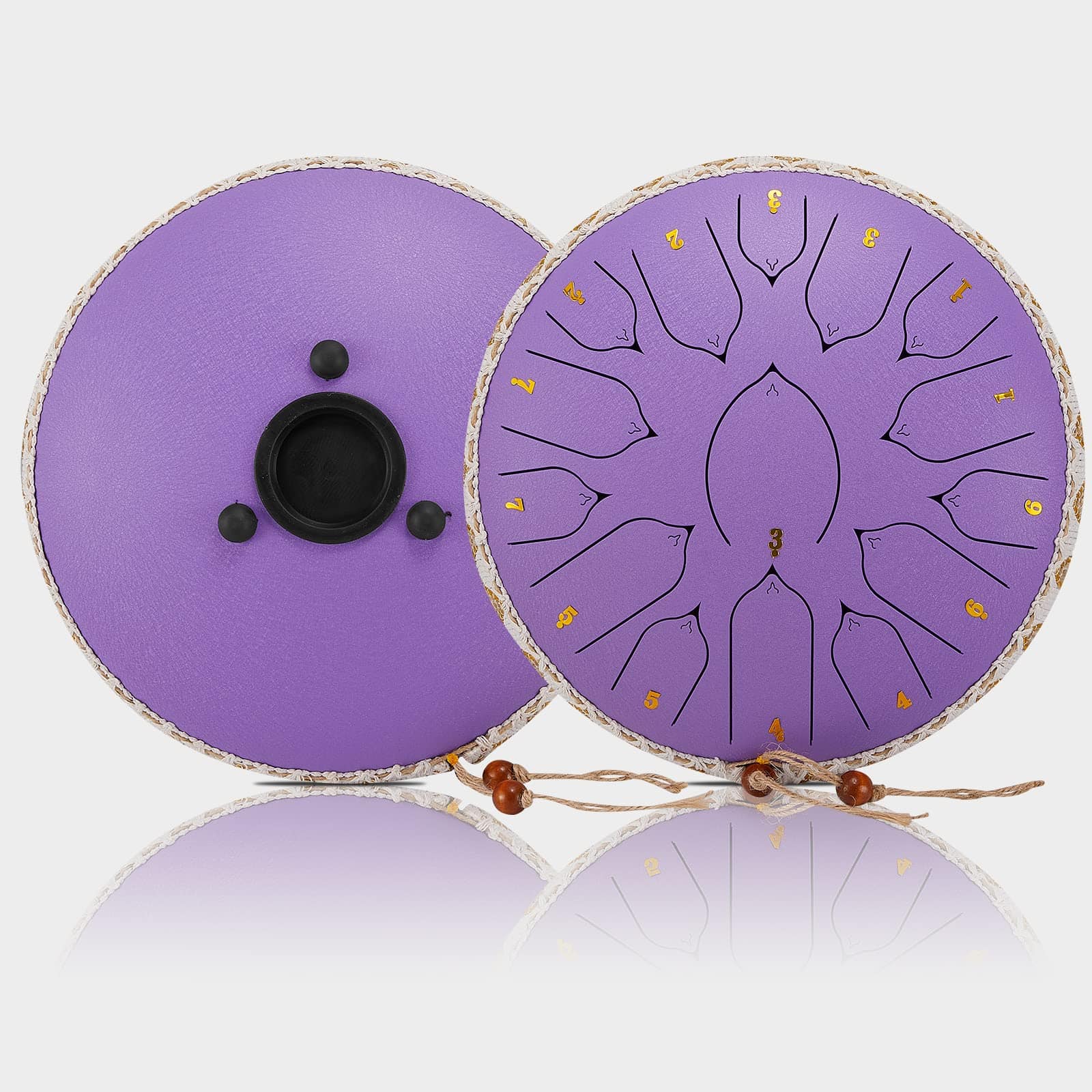 Batería de Lengua de Acero ZXZYHFTY, 13 Pulgadas 15 Notas - Imagen 5