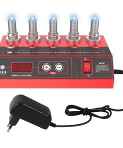 Probador de bujías ajustable de 200-9000rpm con 5 tomas de