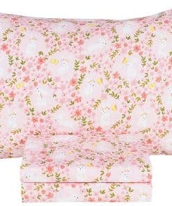 Scientific Sleep Juego de Sábanas de 3 Piezas para Cama