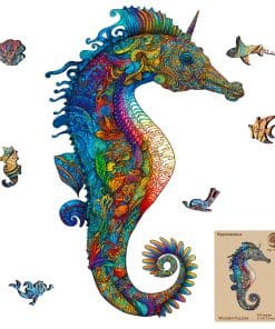 Rompecabezas de madera para adultos y niños - Forma única -