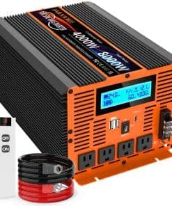 Inversor de corriente de onda sinusoidal pura de 4000