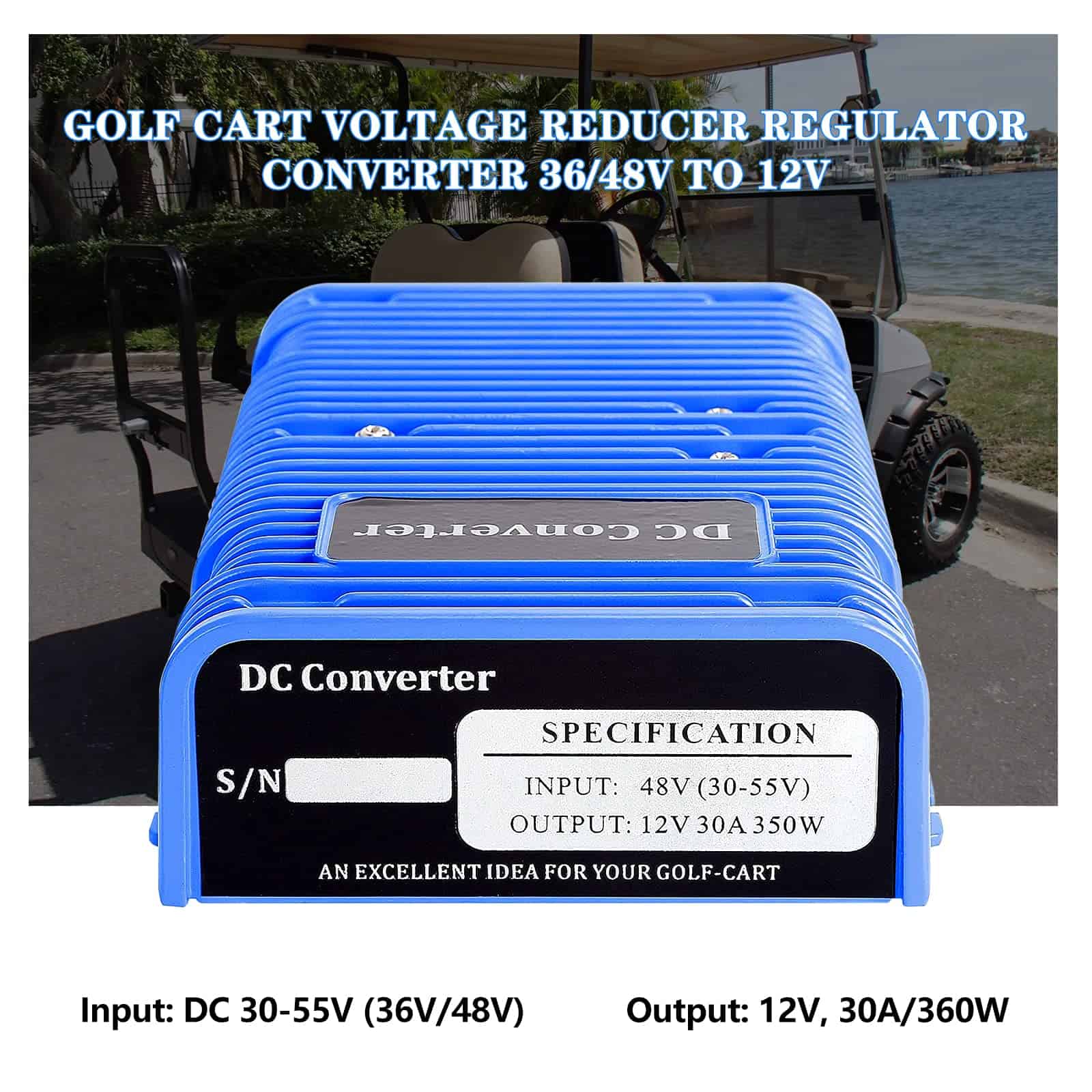 Reductor de Voltaje para Carro de Golf, Convertidor - Imagen 4