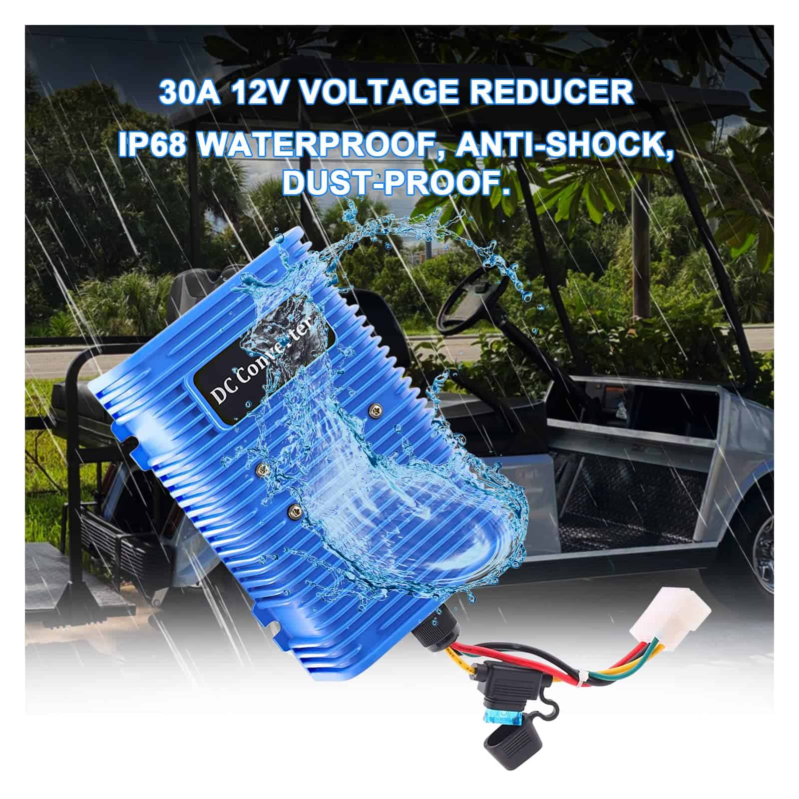 Reductor de Voltaje para Carro de Golf, Convertidor - Imagen 5