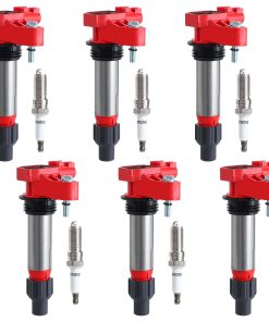 Pindex 6 Pack Bobinas de Encendido y Bujías de Iridio,UF569