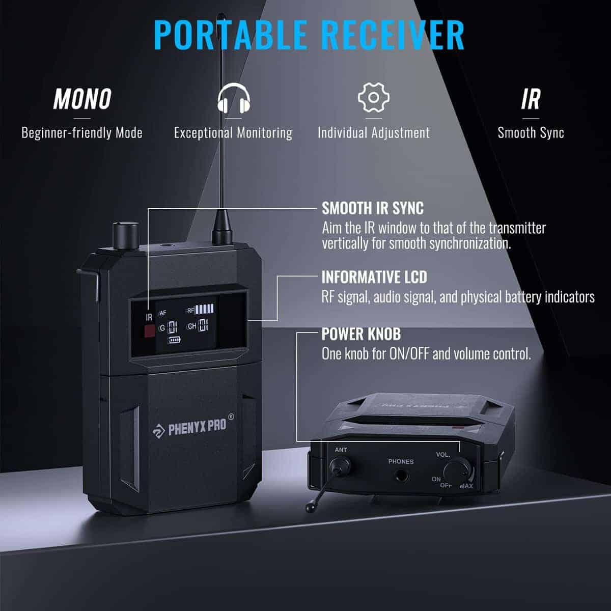 Sistema de Monitor Inalámbrico Phenyx Pro, Sistema de - Imagen 4