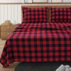 Juego de sábanas de franela 100% algodón Lane Linen Queen -