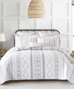 Edredón King Size DUOHONG, Juego de Edredón King 100%