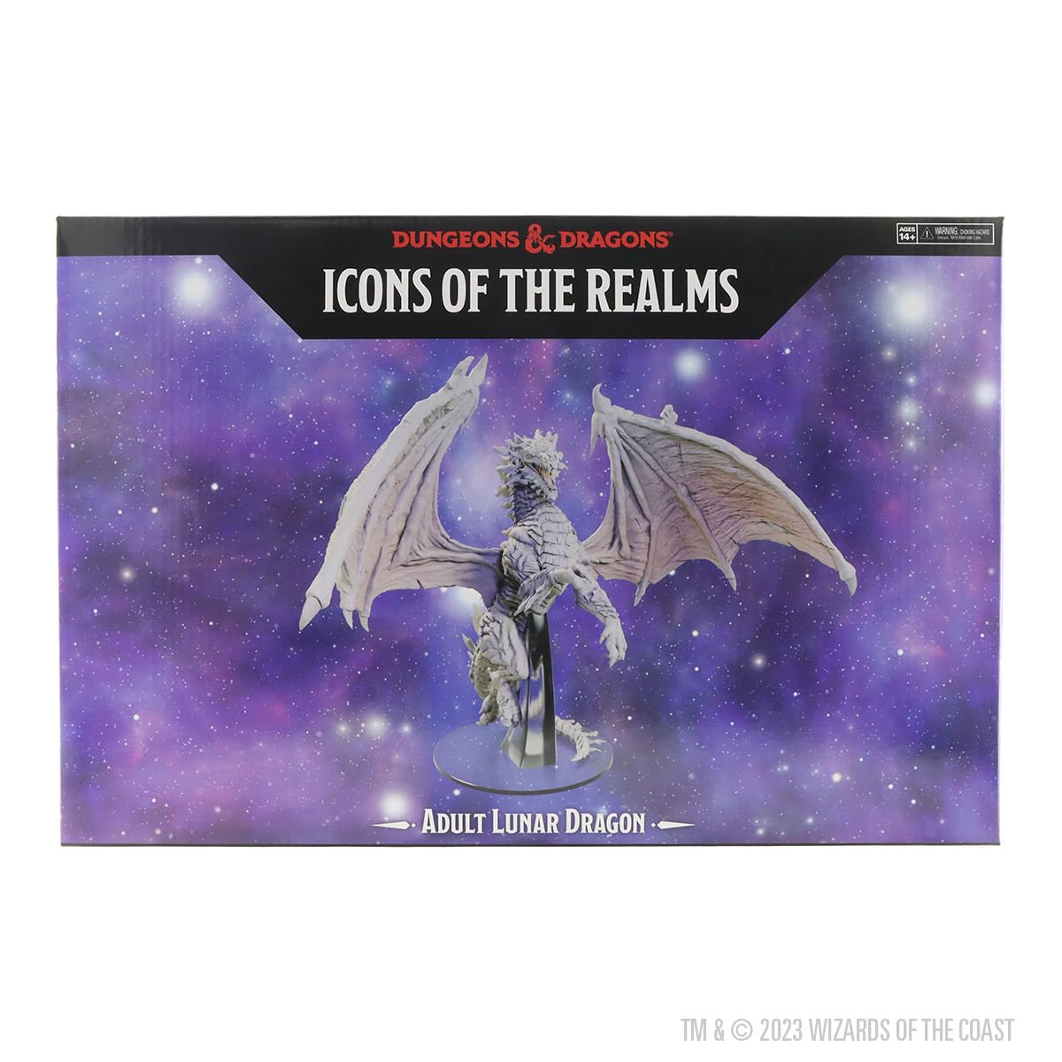 WizKids D&D Icons of The Realms: Adult Lunar Dragon - Imagen 3