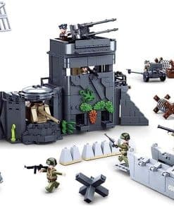 Set de Construcción de Bloques Militar General Jim -