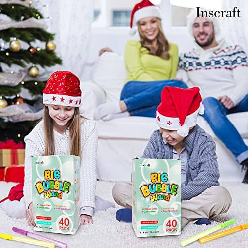 Inscraft - Paquete de 40 Varitas Grandes para Burbujas de - Imagen 8