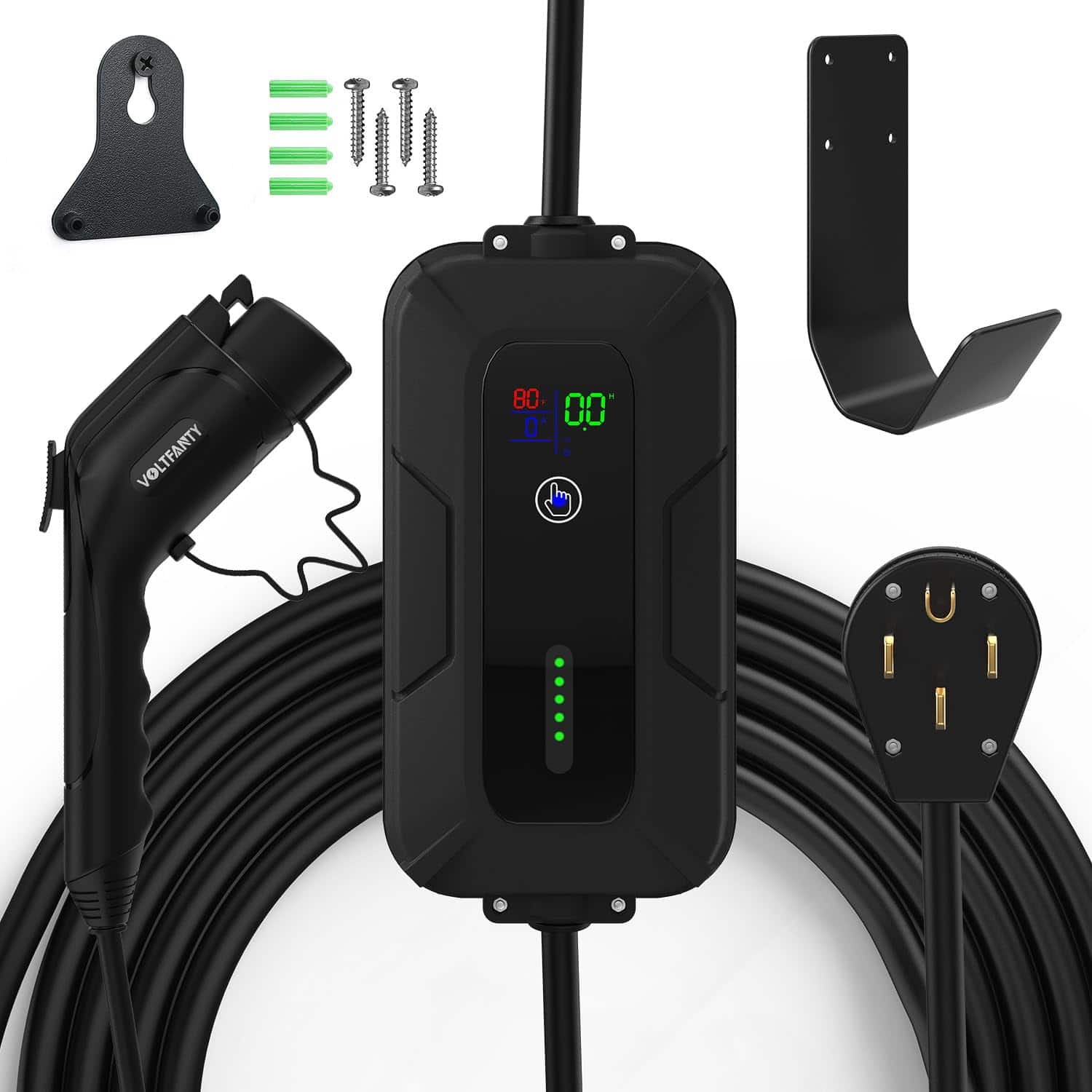 Cargador para Vehículo Eléctrico voltfanty Level2 32Amp,