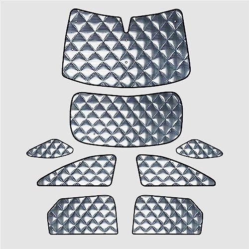 Juego completo de protector solar para parabrisas de 4