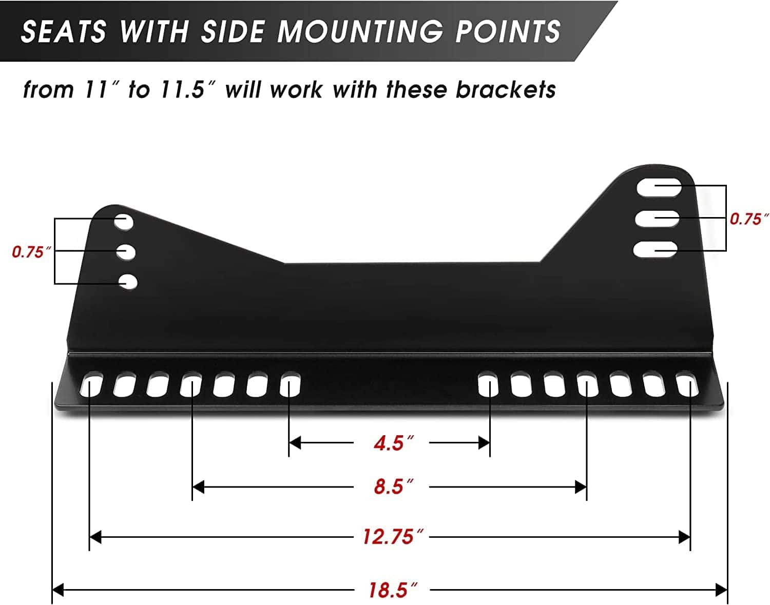 Soportes de Montaje Universales para Asientos Deportivos JY - Imagen 3
