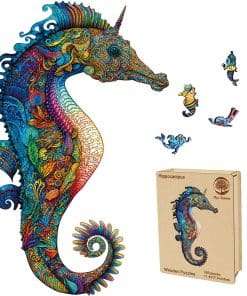Rompecabezas de madera único Mys Aurora -Unicornio Caballito