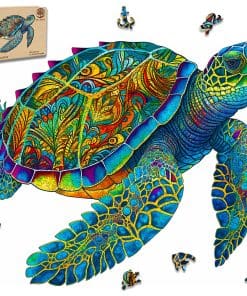 Rompecabezas de madera MYS Aurora, -Océano Tortuga