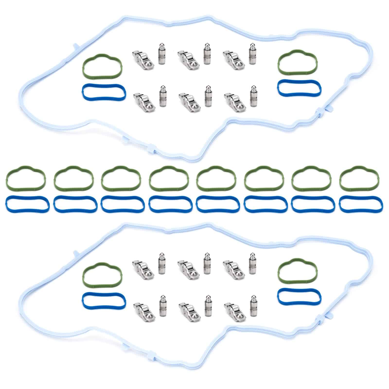 Kit de Balancín de Válvula y Levantador de Válvula Rocker
