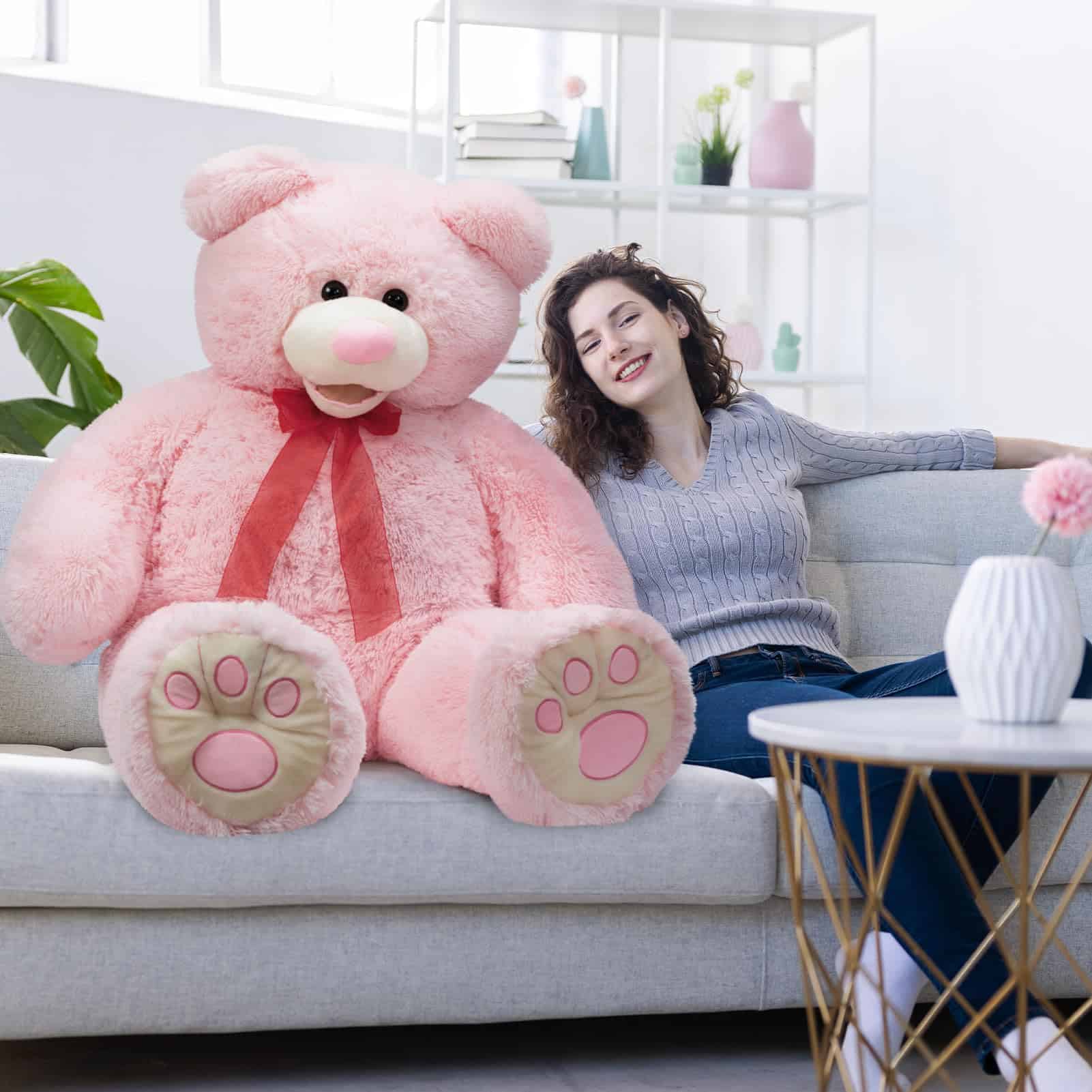 Osito de Peluche Gigante HollyHOME de 4 pies Osito de - Imagen 4