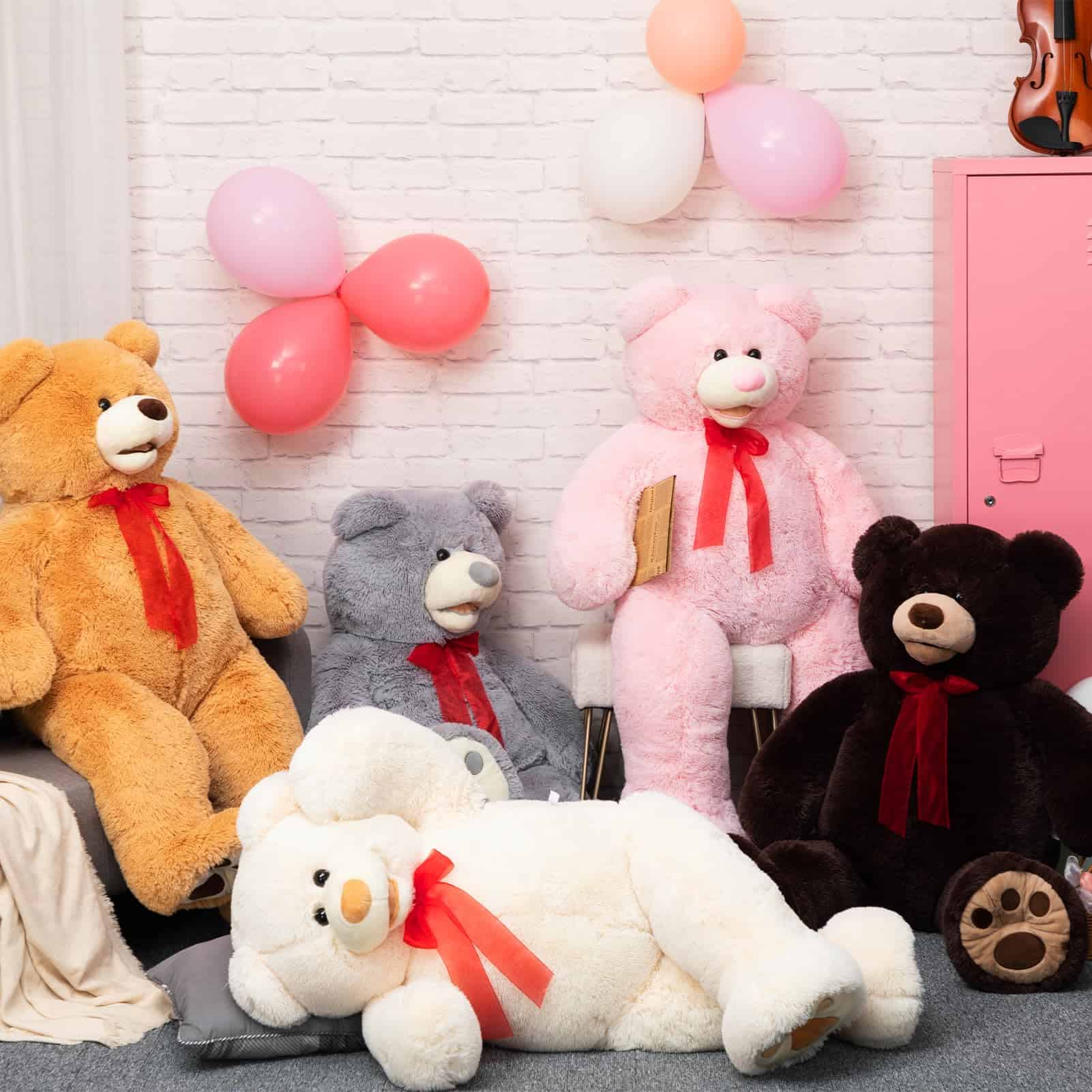 Osito de Peluche Gigante HollyHOME de 4 pies Osito de - Imagen 5