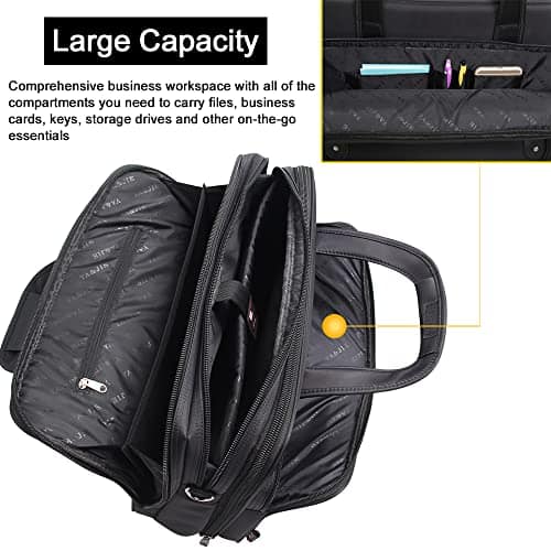 Maletín Grande Para Hombres Bolso De Trabajo Funda Para - Imagen 8