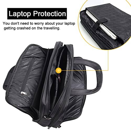 Maletín Grande Para Hombres Bolso De Trabajo Funda Para - Imagen 6