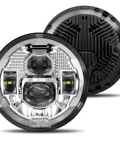 Faros LED redondos mejorados HWSTAR 2023 con