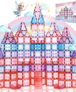 Little Pi 102 piezas Bloques de construcción de castillo de