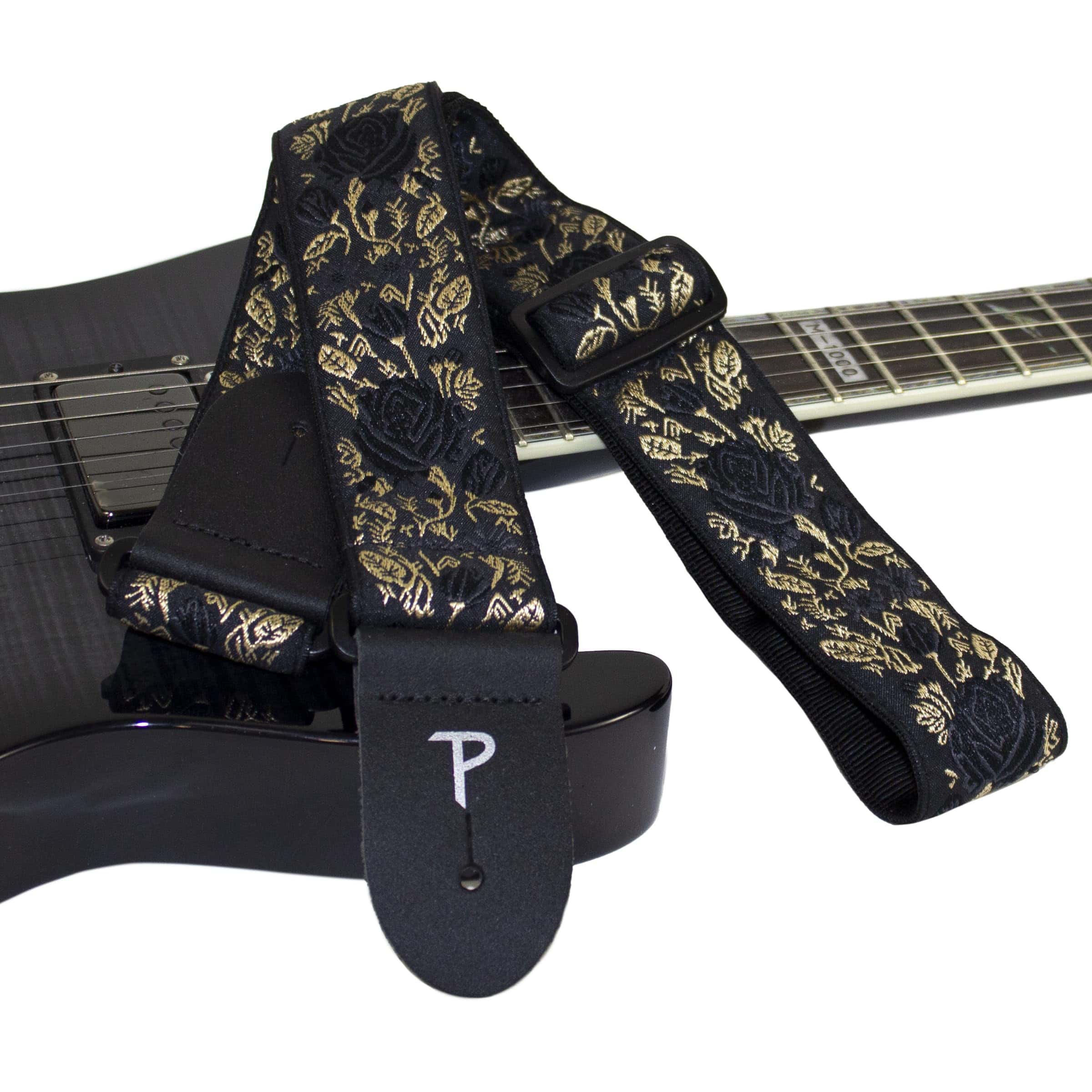Correa de guitarra jacquard ajustable y cómoda - P Perri's - Imagen 3