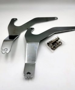 Soporte de respaldo ajustable para asiento de -Negro y cromo